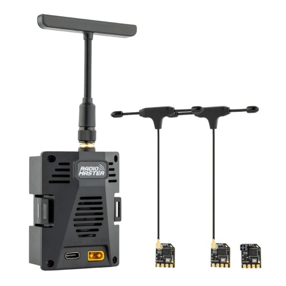 High Quality RadioMaster 2.4GHz ELRS Module Plastic Radio Compatible with Wifi for (TX16S TX16S MkII TX12 TX12 MkII)